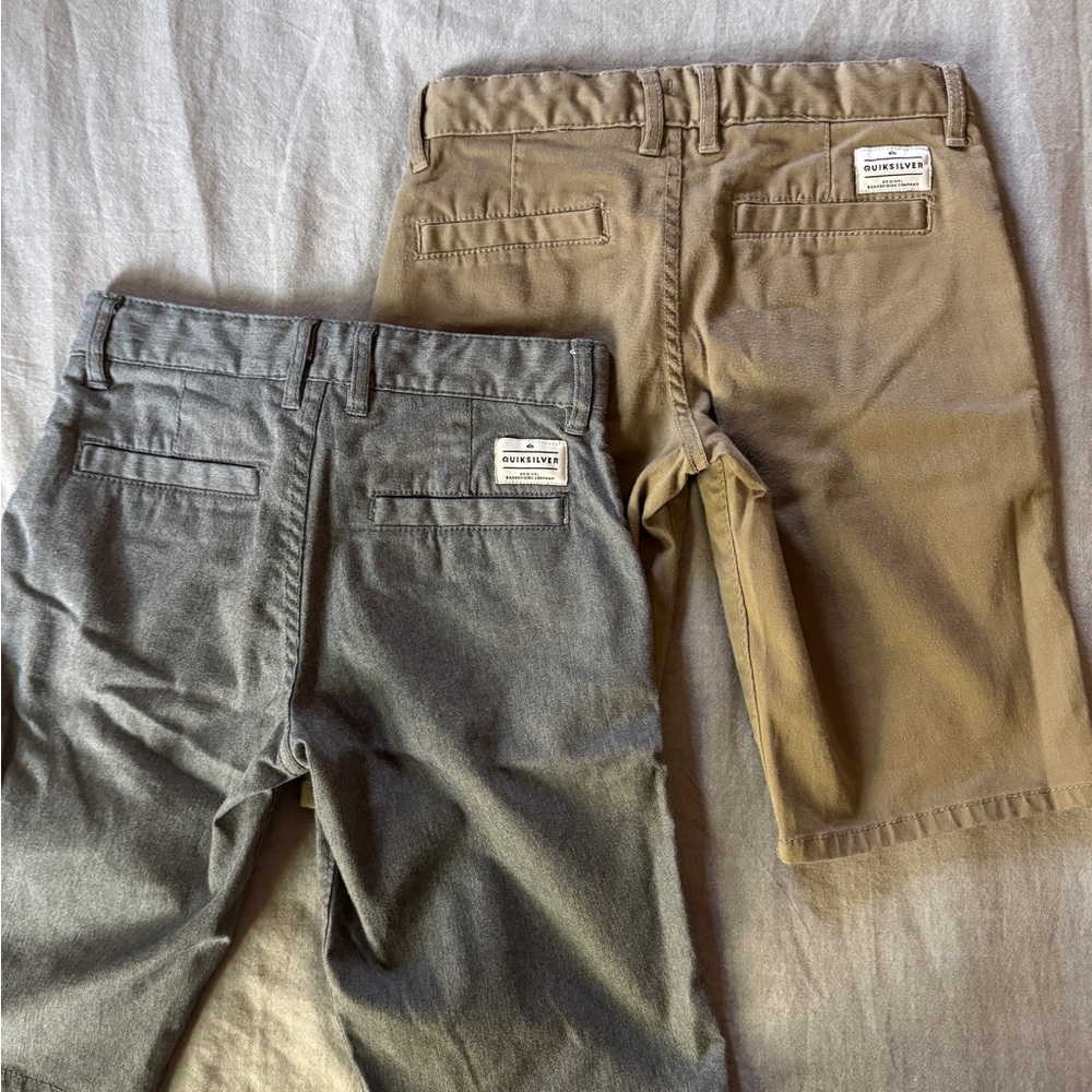 QUICKSILVER Bundle Boys Shorts Size 7 Like New